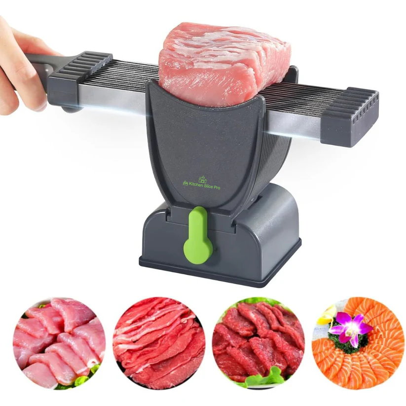 KitchenSlicePro™ Manual Quick Meat Slicer