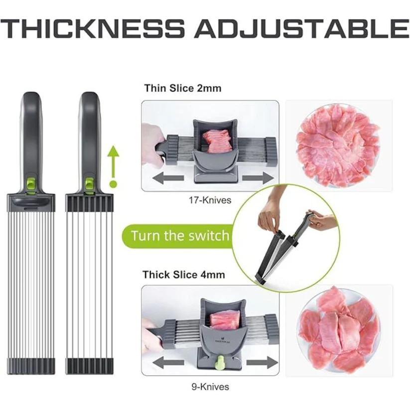 KitchenSlicePro™ Manual Quick Meat Slicer