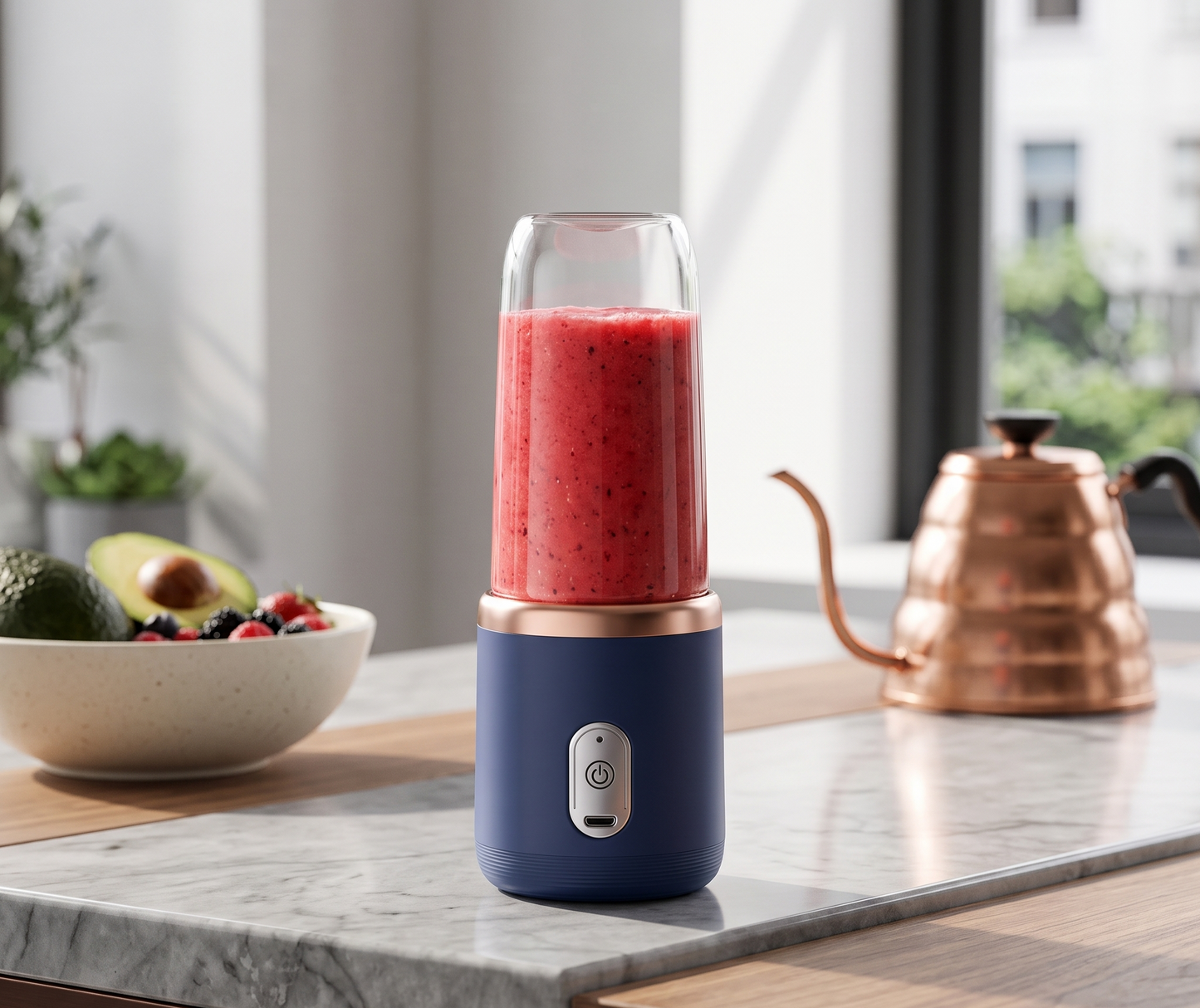 KitchenSlice Pro™ — Portable High-Speed Blender
